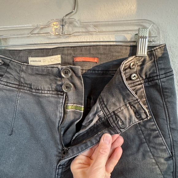 PILCRO / LETTERPRESS {Anthropologie} High-Rise Darted Denim - Picture 11 of 15